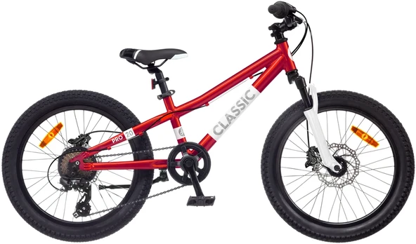 Dviratis 20 CLASSIC PRO 20 GIRL red classic