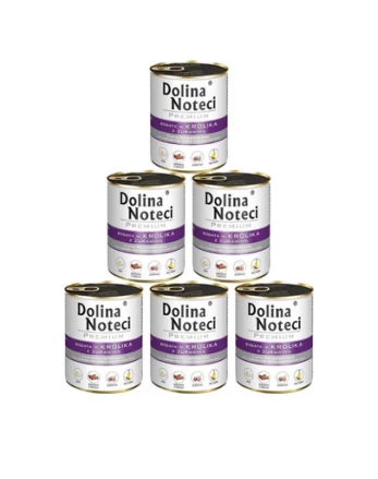 Dolina Noteci Premium su triušiena ir spanguolėmis, 400 g