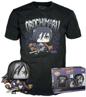 Funko Set figure POP & Tee Naruto Shippuden Orochimaru