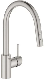 Grohe Concetto OHM sink extractable mousseur