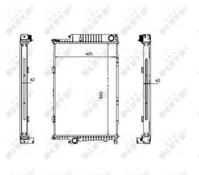 NRF NRF 507620 Radiator