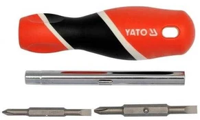 YATO WKRĘTAK Z DWUSTRONNYMI WYMIENNYMI BITAMI 25971