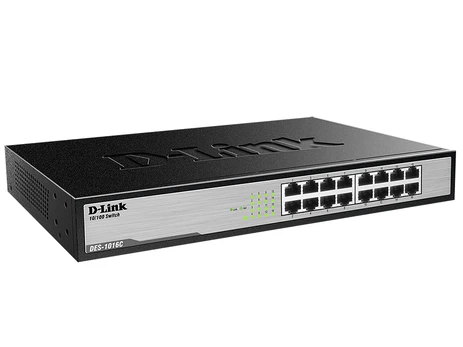 Komutatorius D-Link DGS-1016C