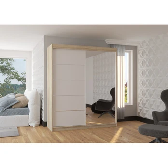Sliding wardrobe with mirror CARO 180