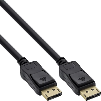 „InLine DisplayPort“ – „DisplayPort“ kabelis, 1,5 m, juodas