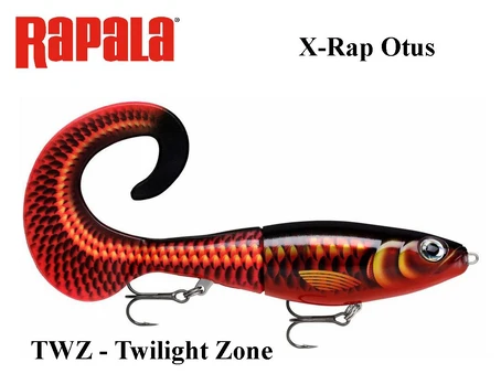 Vobleris Rapala X-Rap Otus TWZ - Twilight Zone 17 cm