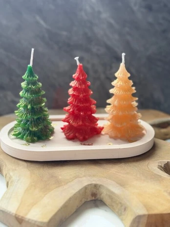 Žvakių rinkinys Christmas Candle, 4 dalys