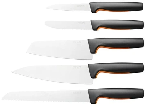Virtuvinių peilių komplektas Fiskars Functional Form Large Starter Set, 5 vnt.