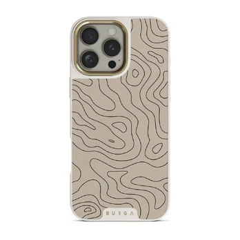 Wild Terrain - Minimalist iPhone 16 Pro Max Case, Elite Light (MagSafe) / Gold