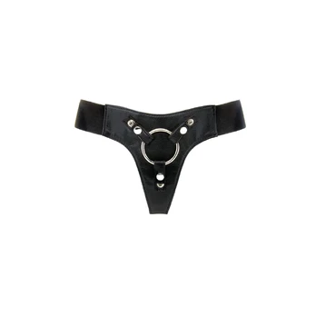 RealRock by Shots Deluxe strap-on diržai, reguliuojami, juodi