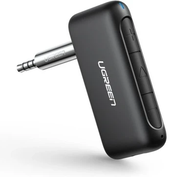 UGREEN Bluetooth 5.0 Audio Receiver AUX Mini Jack for Car - Juodas