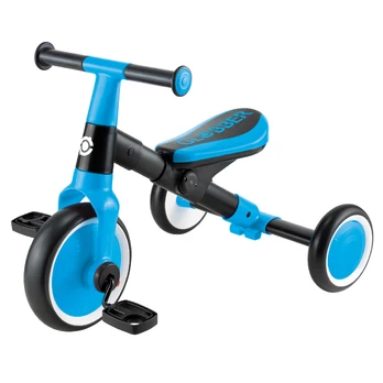 GLOBBER mokomasis triratukas Learning Trike, mėlynas, 735101, 4100101-0271