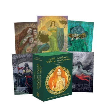Celtic Goddesses, Witches and Queens Oracle kortos
