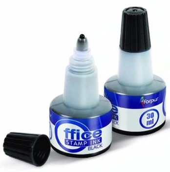 Tušas antspaudams FORPUS, 30ml, juodos sp.