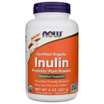 NOW Inulin Prebiotic Pure Powder - 227g