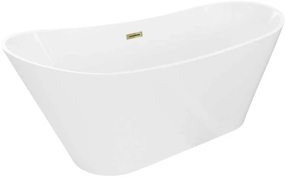 Vonia Mexen Dora, 150 x 75 cm, Baltas + Gold persipylimas