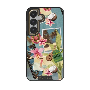 Honolulu - Samsung Galaxy S25 Case, Elite Dark (Magnetic) / Gold