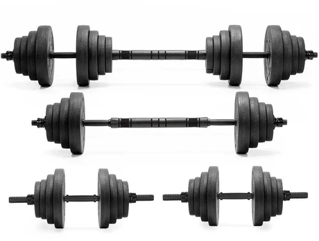 Springos Kompozitiniai hanteliai 2 x 15 kg ACT0044