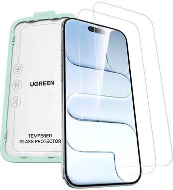 „Ugreen“ grūdintas stiklas „Ugreen SP1142“ skirtas „iPhone 17 Air“ (2 vnt.)