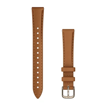 Apyrankė Garmin Lily 2 Bands (14 mm), Tan leather, cream gold hardware