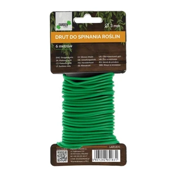 Sodo viela augalams rišti 6 m x 3 mm