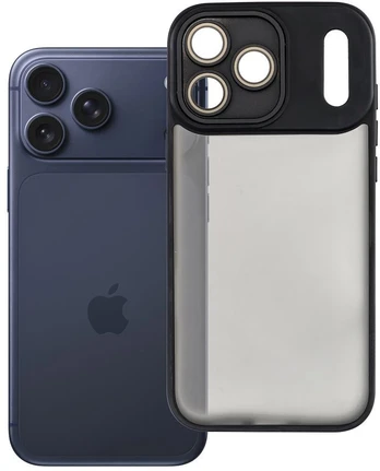Dėklas Oem Case for iPhone 17 Pro Max / 18 Pro Max Variete juodas