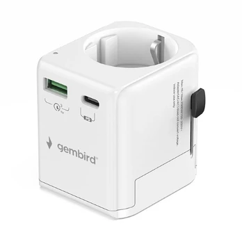 Grounded universal trave l adapter 20W