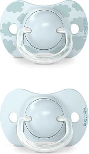 Suavinex 308270-PHYSIOLOGICAL SX PRO SILICONE PATTERN 2PCS/0-6M/Mėlynas/DREAMS