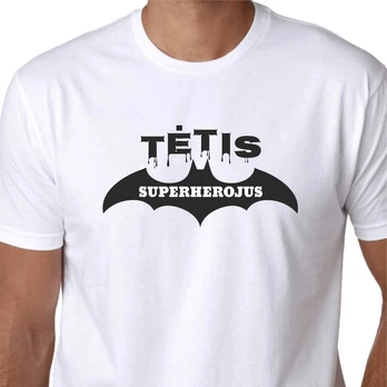 Marškinėliai "Tėtis superherojus"