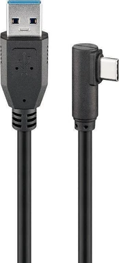 Kabelis USB-C - USB 3.2 Gen1 GAM KAMPINIS Goobay 0,5m