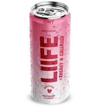 QNT Liife Energy & Collagen, Raspberry, 250 ml