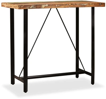 Baro stalas, perdirbta mediena, 120x60x107cm