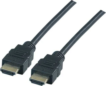 EFB HighSpeed HDMI Kabelis Eth. A-A,St.-St.,1m,juodas,4k30HZ