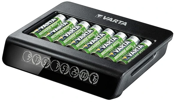 Varta 8 AA/AAA elementų kroviklis LCD Multi Charger Plus 57681