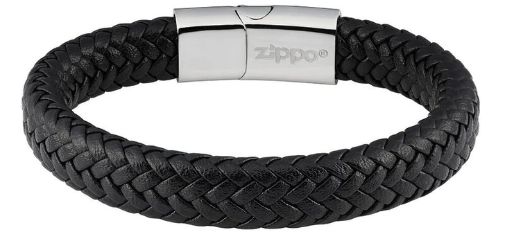 Apyrankė iš pintos odos Zippo