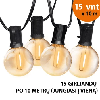 Led girliandos 150 m Elegance