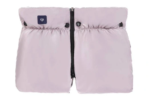 Gloves/muffs - 2 parts - PASTEL - PINK - PLUSH ****