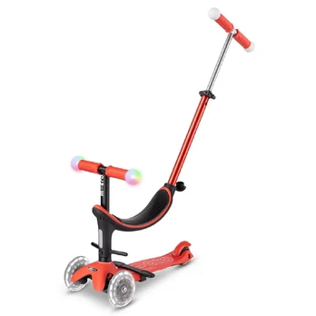Paspirtukas Micro Mini Mini2Grow Deluxe Magic Red