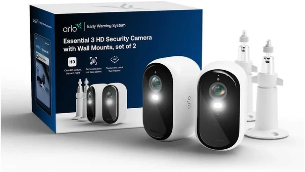 ARLO E3 HD 2-CAMS + 2X MOUNTS