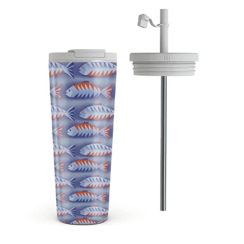 Current - Travel Mug, 700 ml / Flap & Straw Set