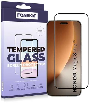 FoneKit Full Cover panssarilasi, Honor Magic 8 Pro