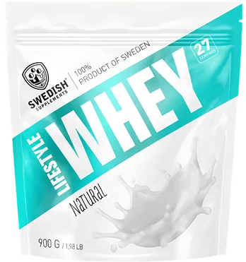 Swedish Supplements Lifestyle Whey, Natural, 900 g