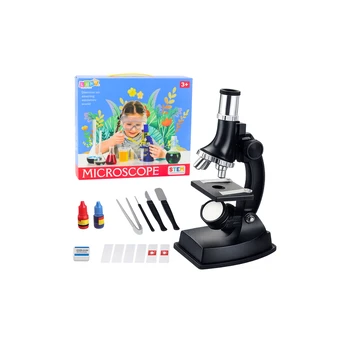 Lean Toys Educational Microscope For Kids Accessories Magnification 300x