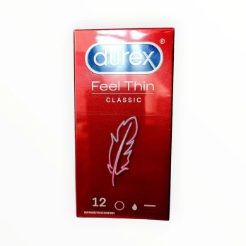 Durex Feel Thin Classic 12 vnt.