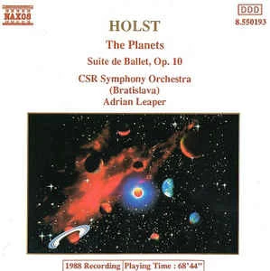 CD Holst* - The Planets / Suite De Ballet, Op. 10