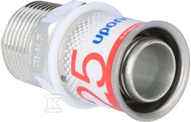 Uponor Uponor S-Press PLUS išorinio sriegio antgalis 25-R3/4MT