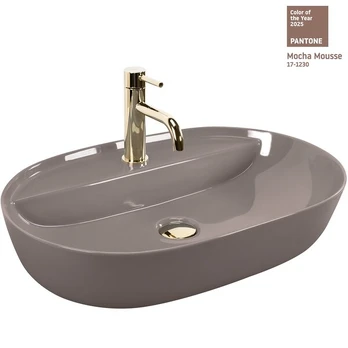 Pastatomas praustuvas REA AURA 61 SHINY 61x41x13