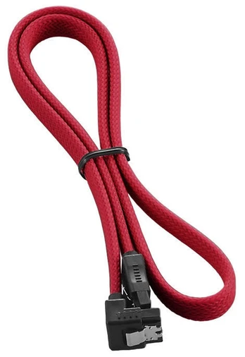Laidas Cablemod ModMesh Right Angle SATA 3, SATA 3, 0.6 m, raudona