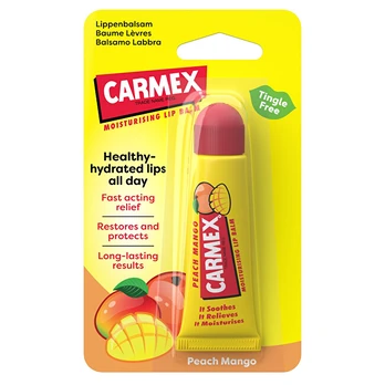 Carmex Moisturizing lip balm SPF 15 Peach Mango Lip Balm 10 g