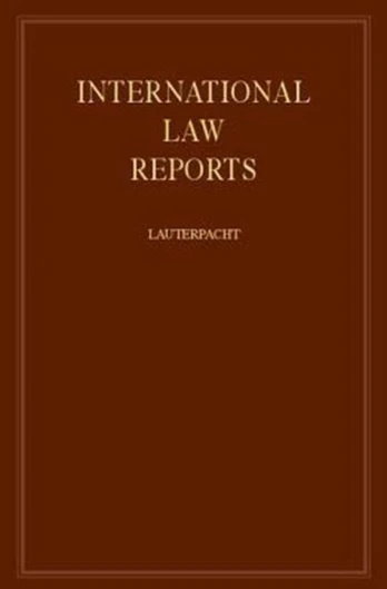 International Law Reports